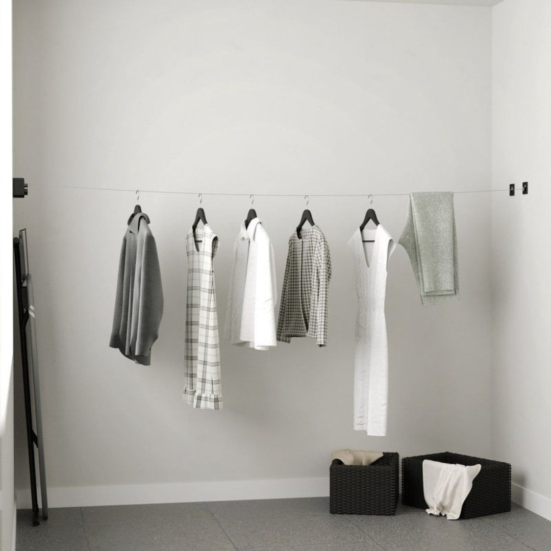 Youngine sisäänvedettävä pyykkinaru – tilaa säästävä kuivausratkaisu