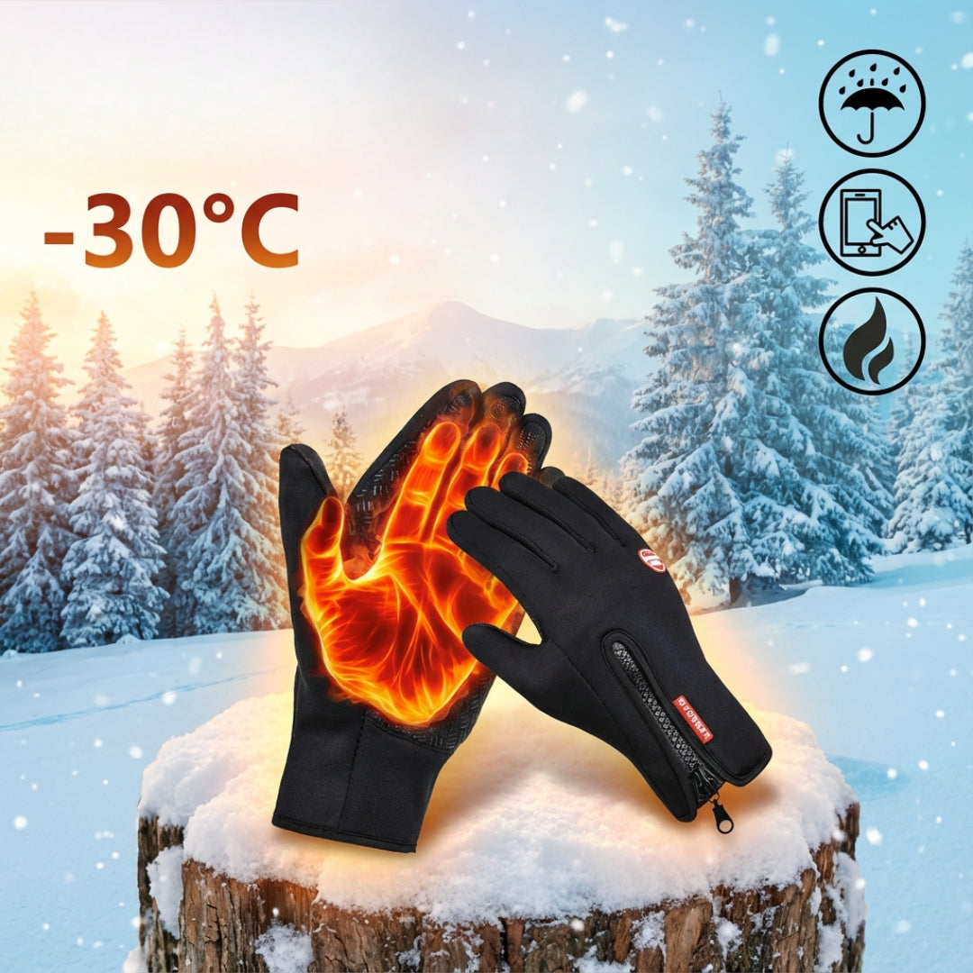 TalviKäsi – Lämpimät ja tuulenpitävät talvihanskat jopa –30°C