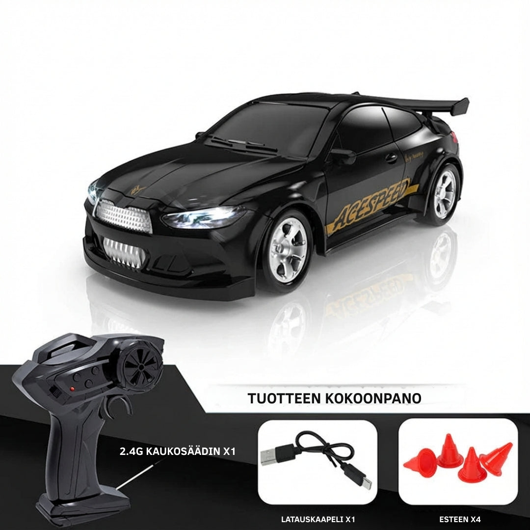 MiniDrift – Kompakti 4WD drift-kauko-ohjattava auto