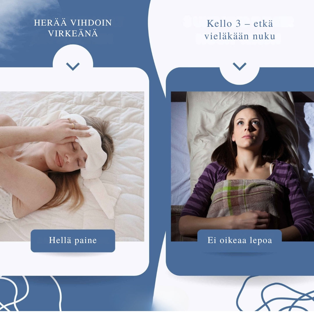 UniPaino – Painotettu unisilmämaski syvempään uneen