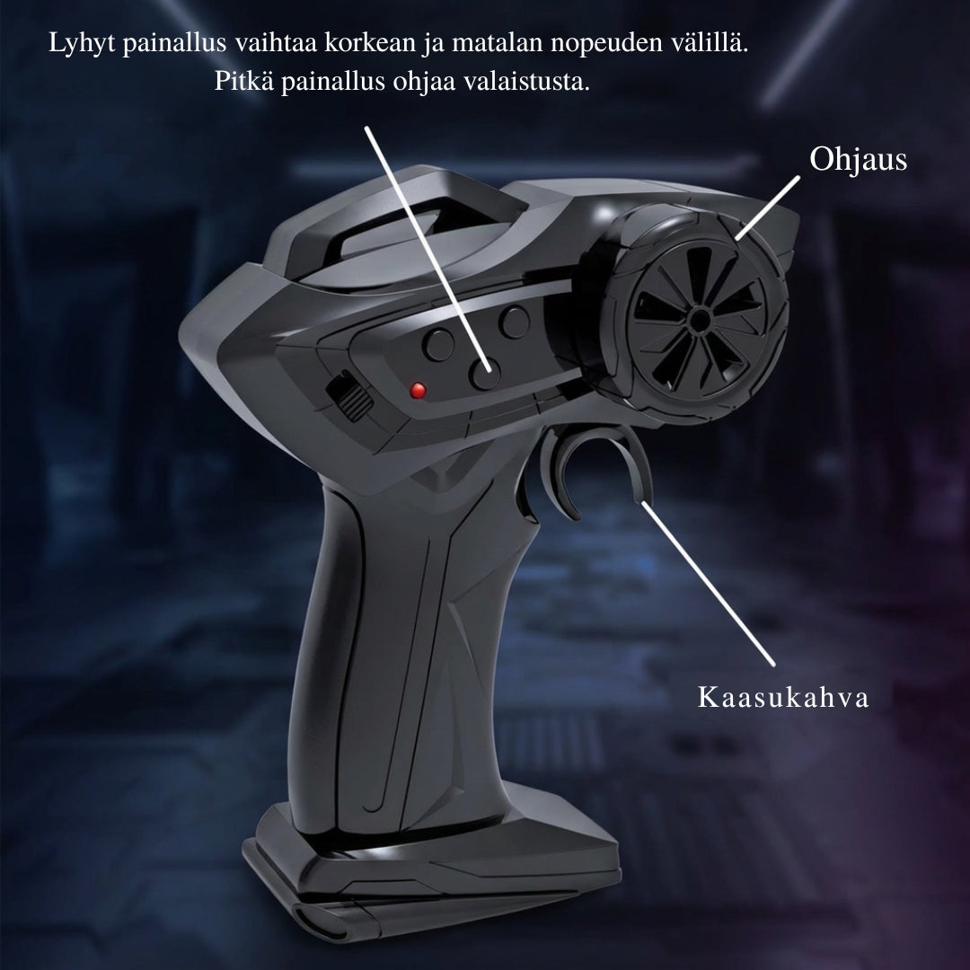 MiniDrift – Kompakti 4WD drift-kauko-ohjattava auto