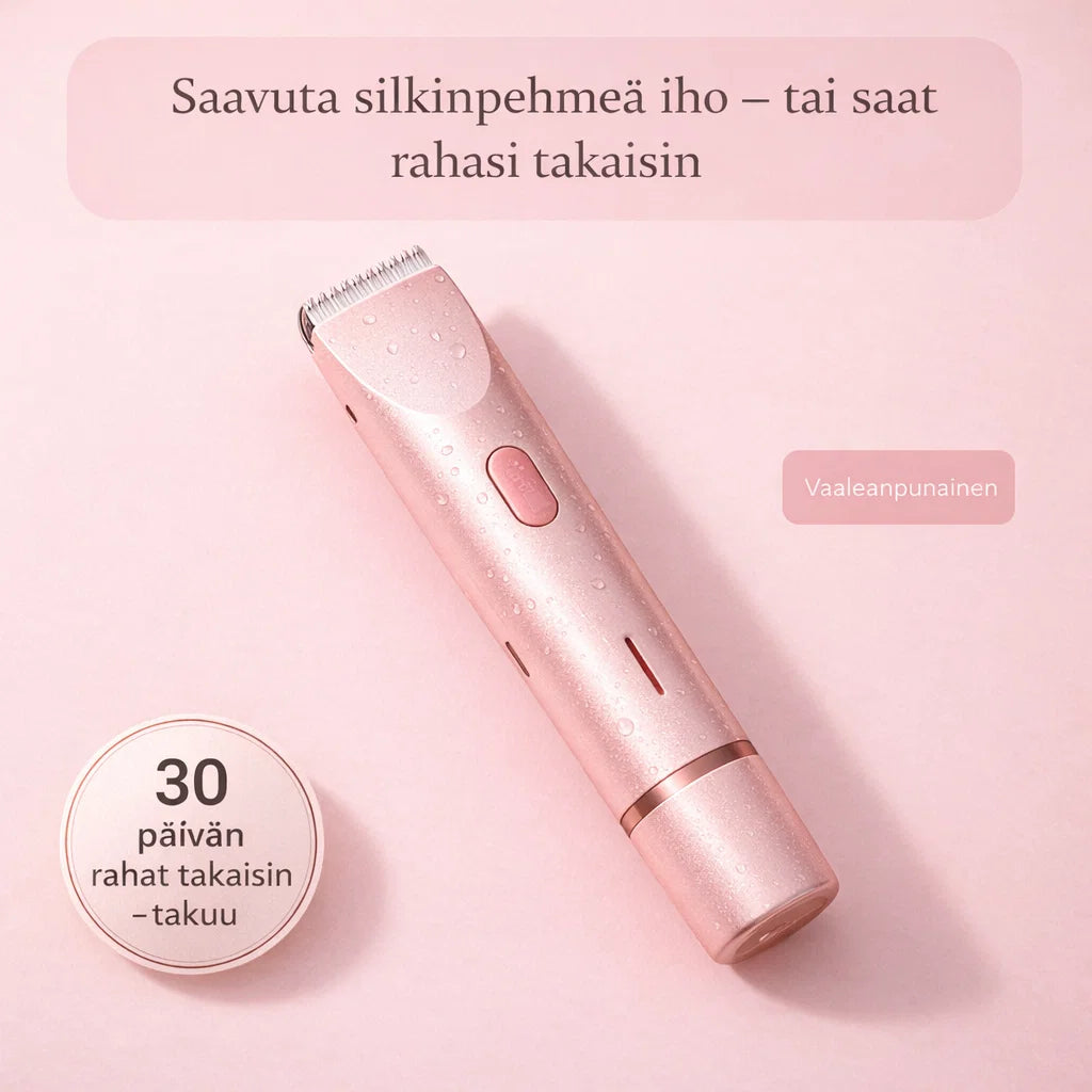 SilvaTrim – 2-in-1 karvanpoistaja sileään ihoon