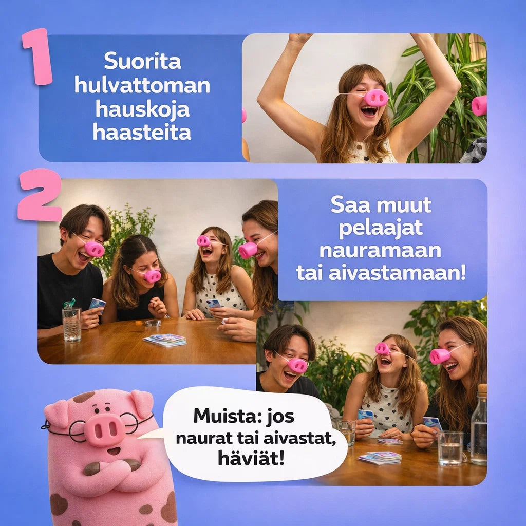 NauruPeli – Hullunkurinen perhe- ja bilepeli