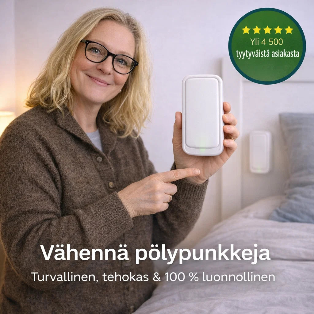 IlmaPuhdas – Ioninen ilmanpuhdistin allergiakotiin