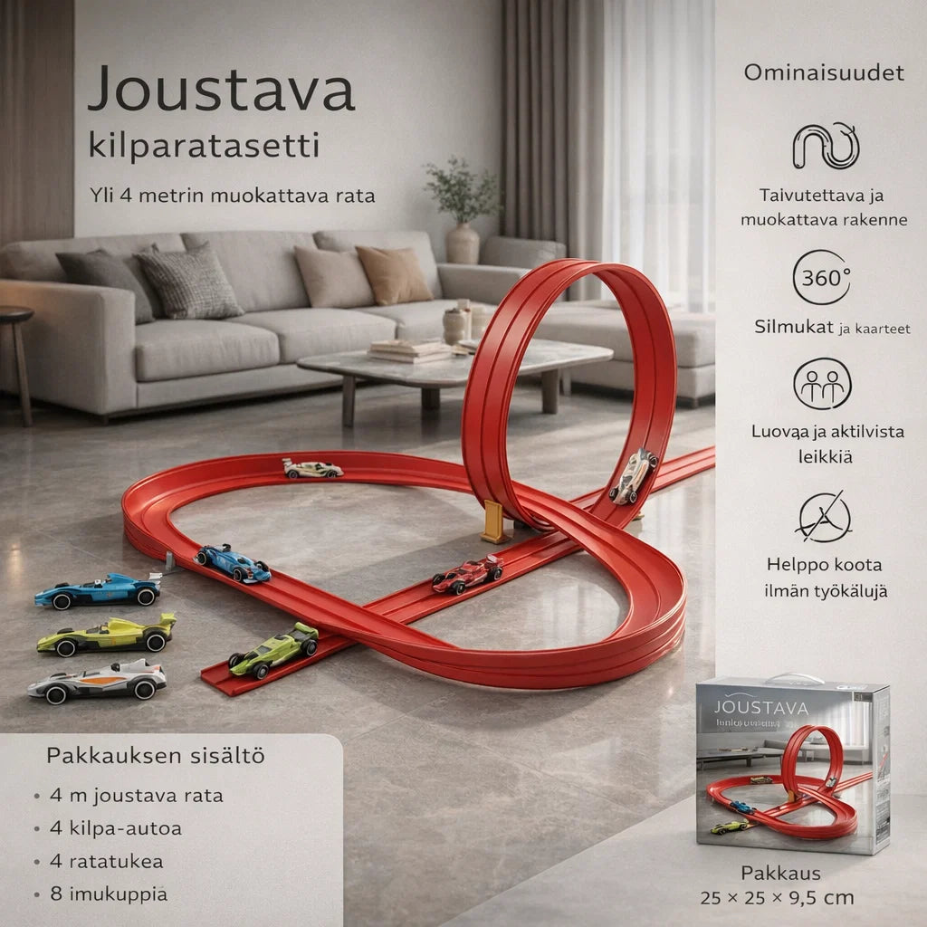 RataFlex – Joustava kilparata-setti lapsille