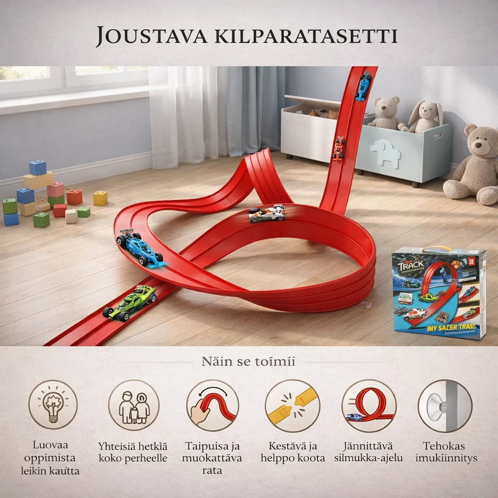 RataFlex – Joustava kilparata-setti lapsille