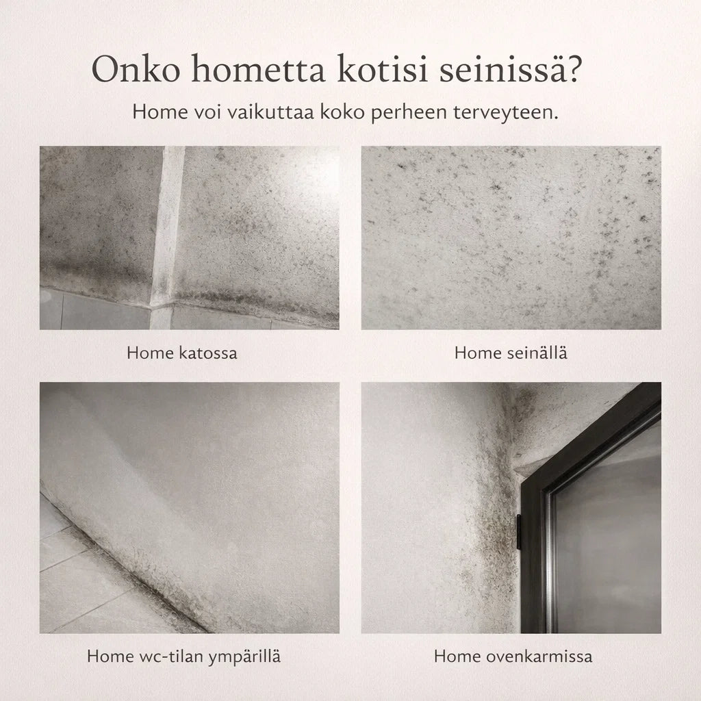 HomePuhdas – poistaa homeen ilman hankausta