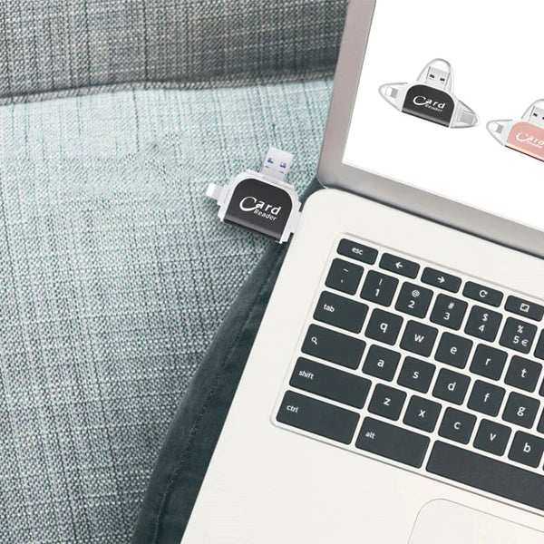 TiedonSiirto Pro – 4-in-1 Muistikortinlukija