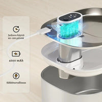 KissaVesi – Hiljainen 4L juoma-automaatti kissoille