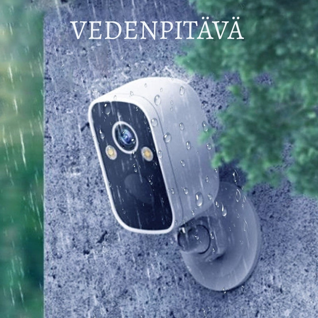 TurvaNäkö Pro – Langaton HD-valvontakamera päivä- ja yökuvalla