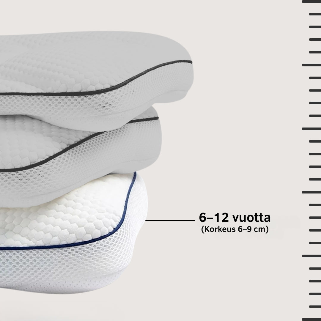 UniTuki – Ergonominen lasten tyyny parempaan uneen