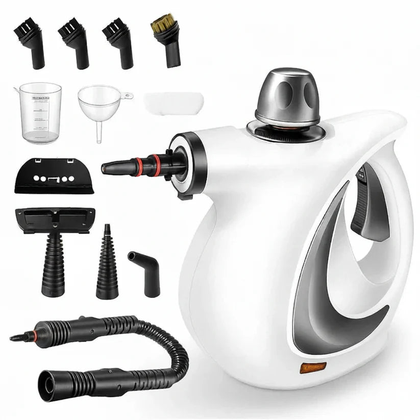 Sussurri VaporixPro™ – Pulitore a Vapore Presurizzato 10-in-1