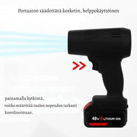 IlmaTeho – Langaton puhallin nopeaan ja vaivattomaan puhdistukseen