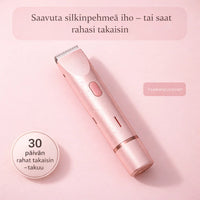 SilvaTrim – 2-in-1 karvanpoistaja sileään ihoon