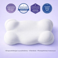 UniMuoto – Ergonominen kaksikorkuinen tyyny